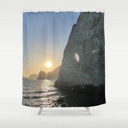 Cabo San Lucas beautiful ocean scape Shower Curtain