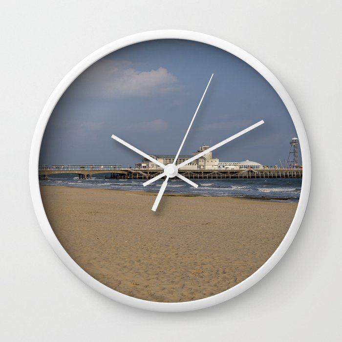 Bournemouth Pier 1 Wall Clock By Picsl8 Society6 - Pier 1 Wall Clocks Bournemouth Pier 1 Wall Clock By Picsl8 Society6 - Pier 1 Wall Clocks