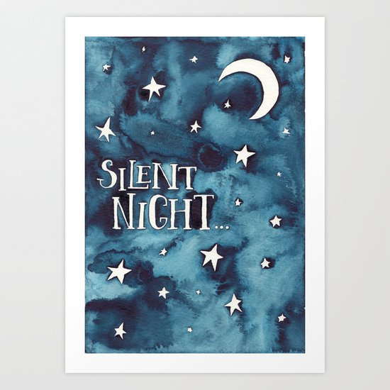 Silent Night... Art Print