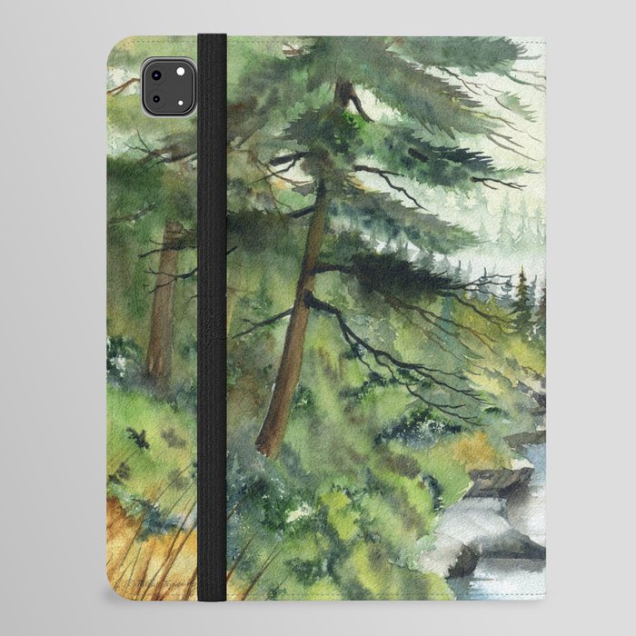 Summer Woods Vista Impression iPad Folio Case