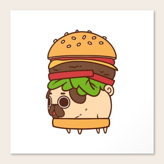 Puglie Burger Canvas Print