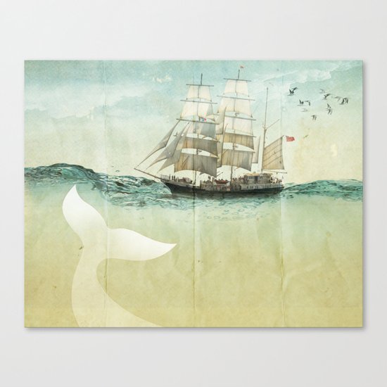 white tail Canvas Print
