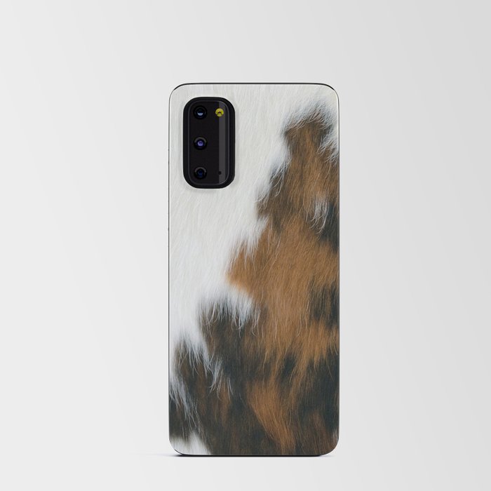 Cowhide Faux Texture  Android Card Case