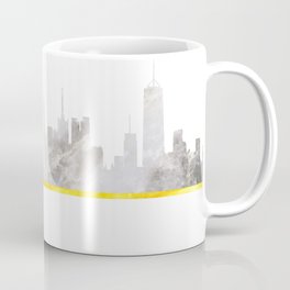 New York Skyline Coffee Mug | Digital, World, Marble, City, Tower, Design, Newyork, Stone, Skyscraper, Urban 