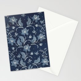 Indonesian Flower Pattern Stationery Card