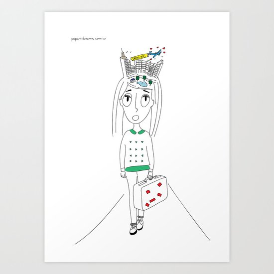 Dream Big Art Print