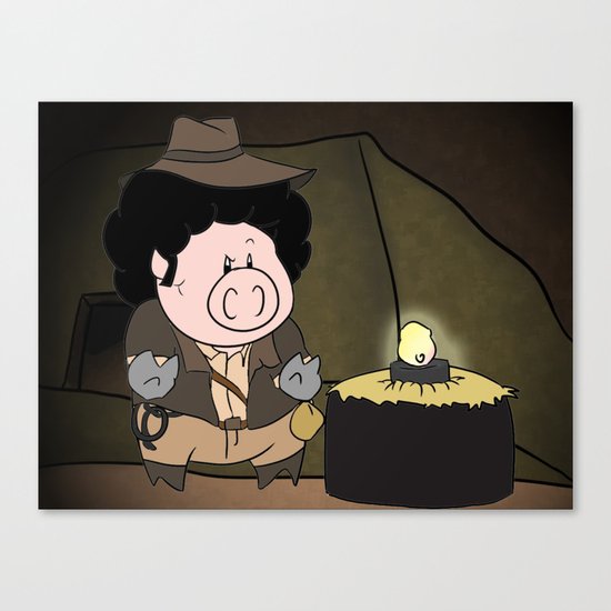 Indiana Pork Canvas Print