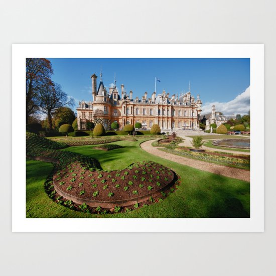 Waddesdon Manor Art Print