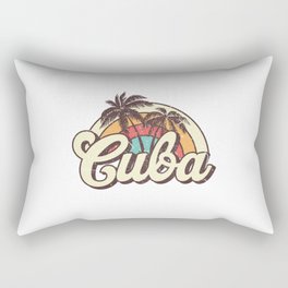 Cuba honeymoon trip Rectangular Pillow