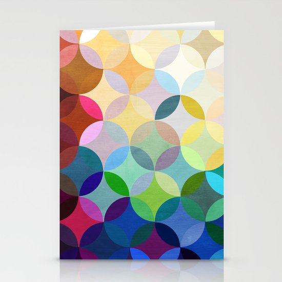 Circular Motion Stationery Cards