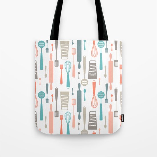Kitchen utensils Tote Bag