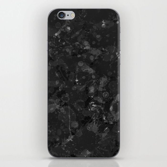 Abstract of goth splashed  iPhone Skin