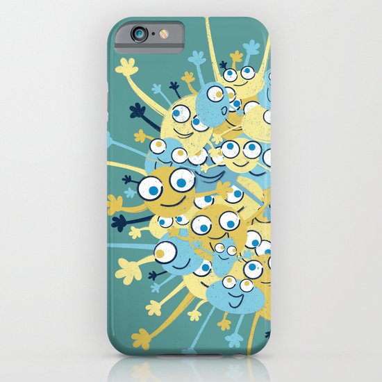 Bubbly Creatures Print iPhone & iPod Case