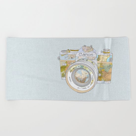 TRAVEL CAN0N Beach Towel