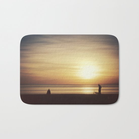 suMMer mOOd - beach sunset Bath Mat