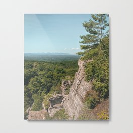 From Bonticou Crag  Metal Print | Landscape, Sky, Mohonkpreserve, Mountain, Wilderness, Vegetation, Outcrop, Rock, Scenery, Gardiner 