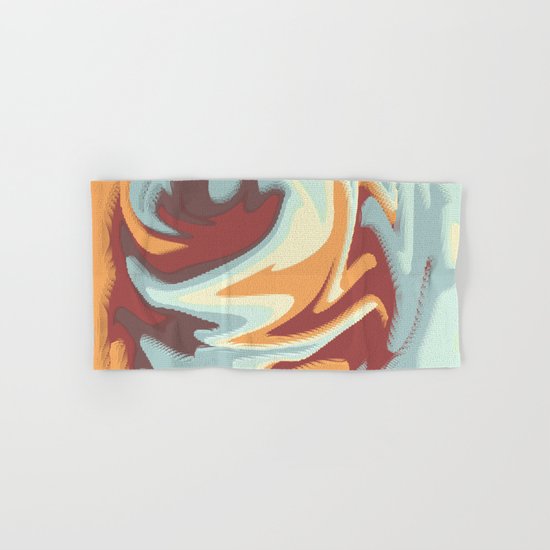 Abstract rose Hand & Bath Towel
