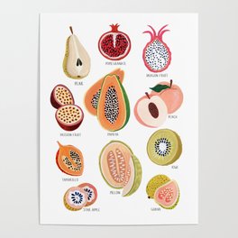 Fruit Collection Poster
