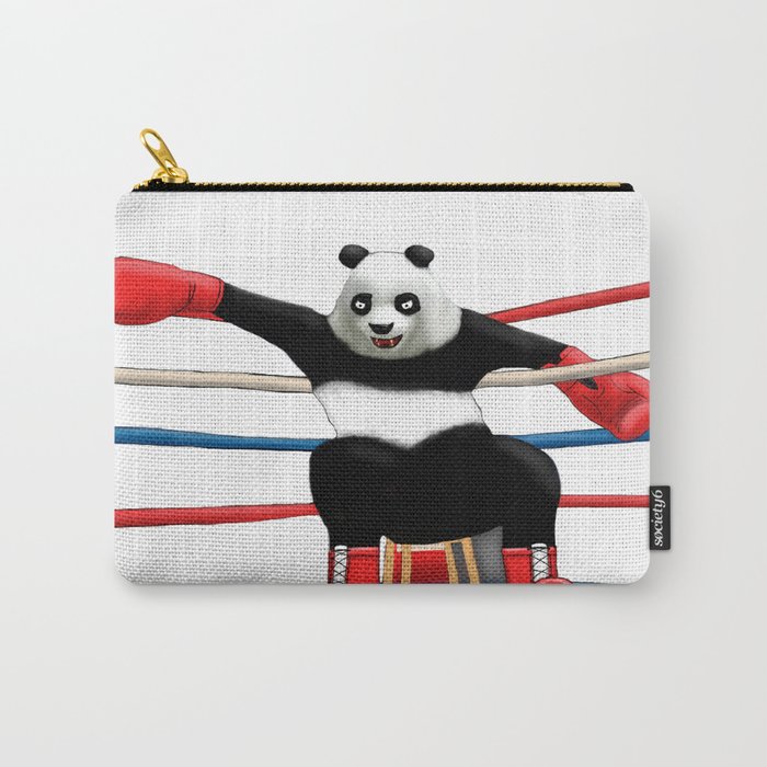 Boxing Panda Carry-All Pouch