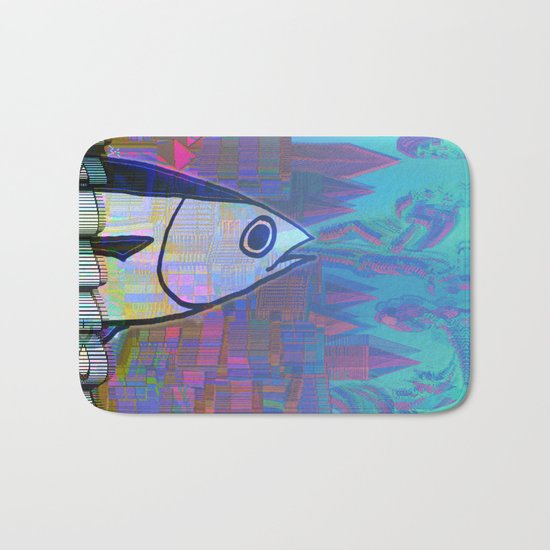 Tuna in Atlantis 31-07-16 Bath Mat