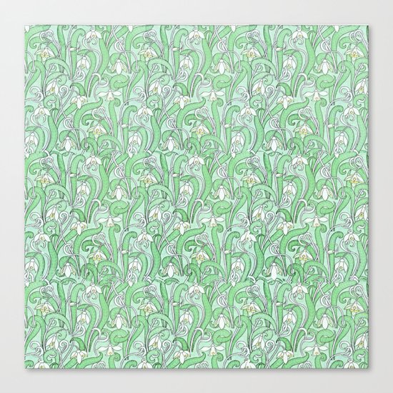The disturbance of the spring 2 Canvas Print