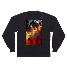 Fractal Art - Lava 1 Long Sleeve T-shirt