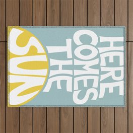 Here Comes the Sun Outdoor Rug