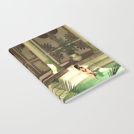 Greek bath beauties Notebook