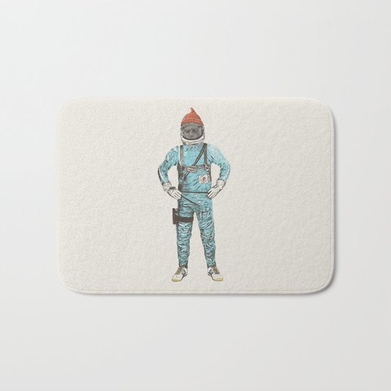 Zissou In Space Bath Mat