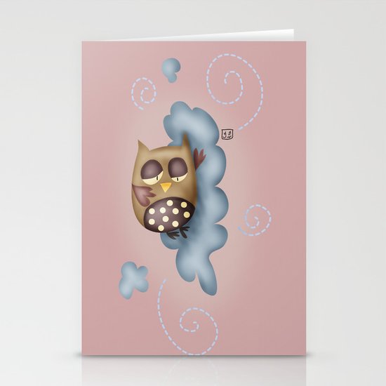 Owl Stationery Cards
