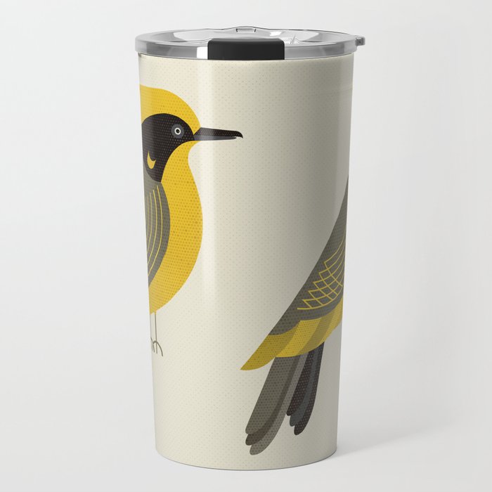 Whimsy Helmeted Honeyeater Travel Mug