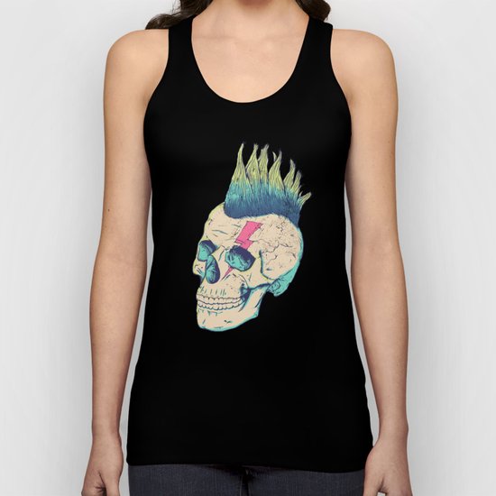 Skull Punk Unisex Tank Top