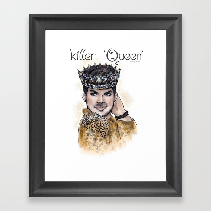 Killer Queen Framed Art Print
