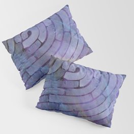 'Careful Where You Stand, In Violet' Pillow Sham