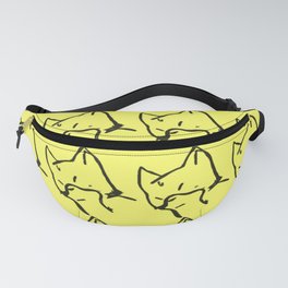 Yellow Cat Fanny Pack