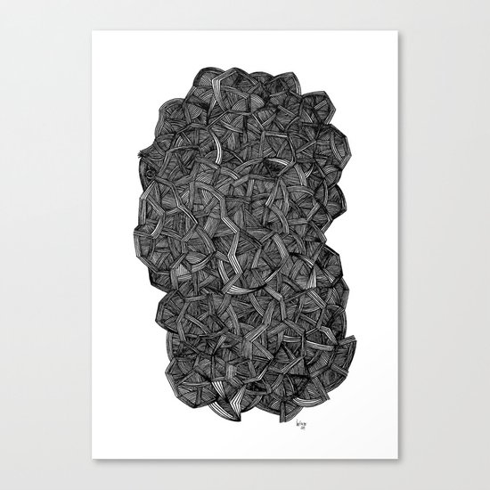 - I see a darkness - Canvas Print