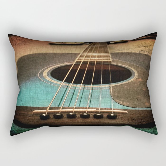 Midnight Strum Rectangular Pillow