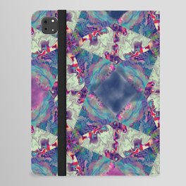 Purple Kaleidoscope iPad Folio Case