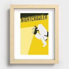 Nightcrawler (2014) Movie Poster  Recessed Framed Print