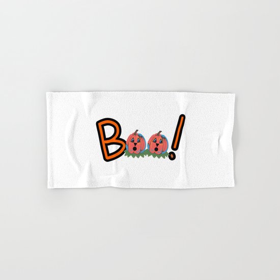 Boo Hand & Bath Towel