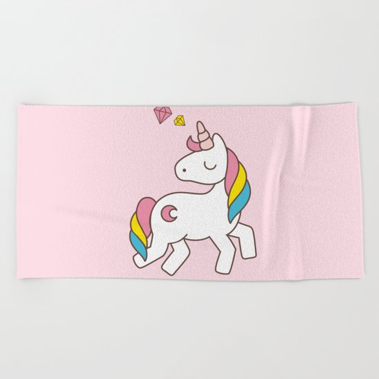 Bitch Please, I'm a Unicorn Beach Towel