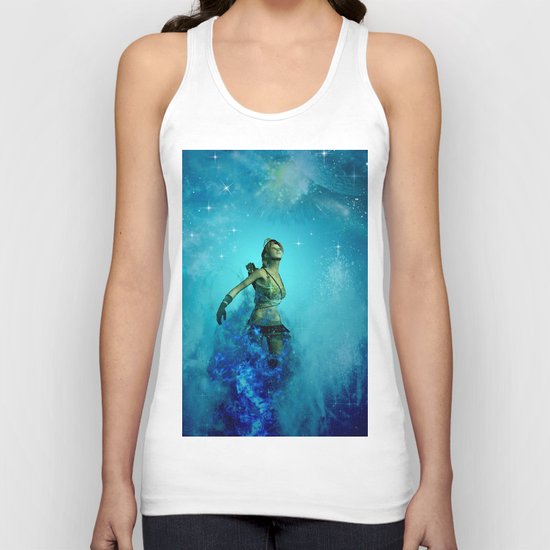 Fighter in the universe Unisex Tank Top