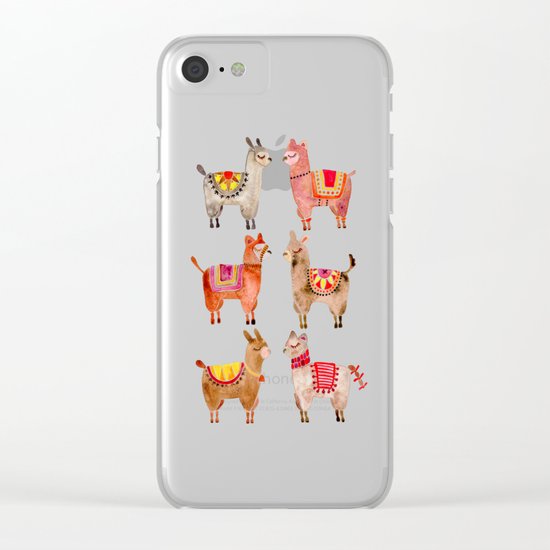 Alpacas Clear iPhone Case