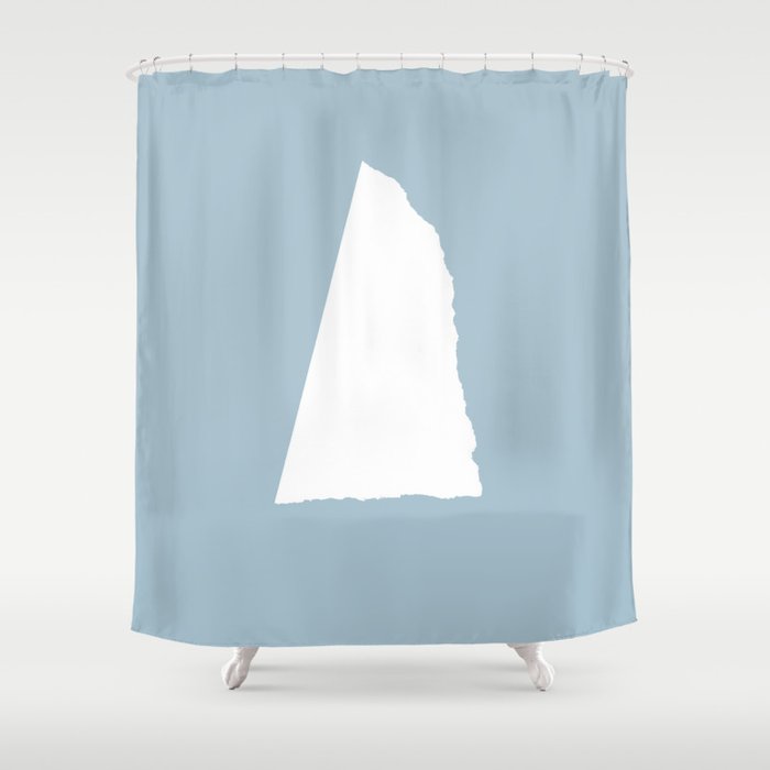 Pale Blue Ocean Shower Curtain By Dpnorth Society6