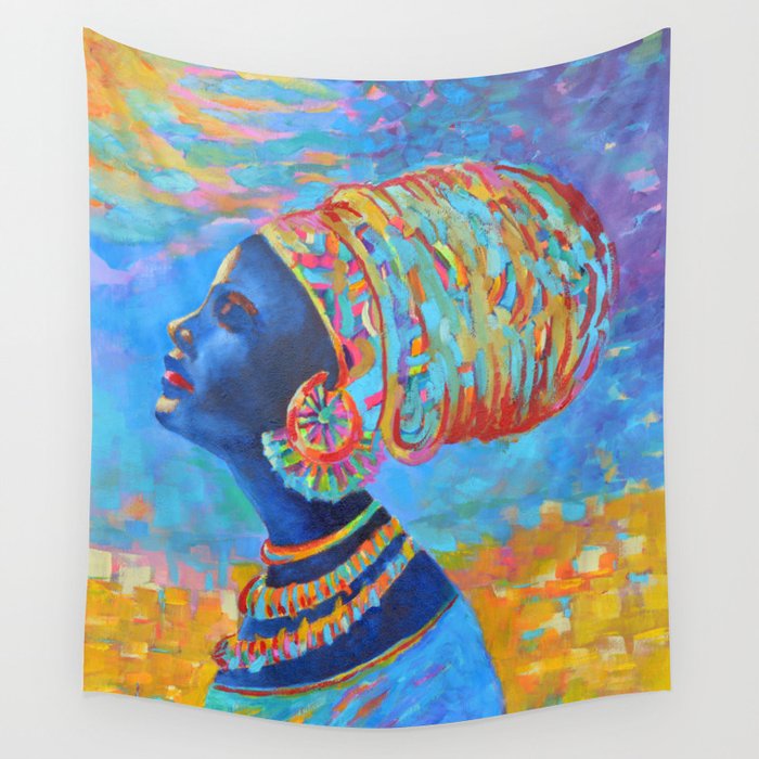 Black people tapestry best sale
