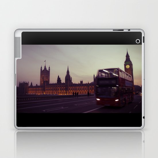 Big Ben at dusk, London | cinematic Laptop & iPad Skin