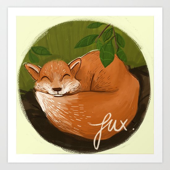 Fux Art Print