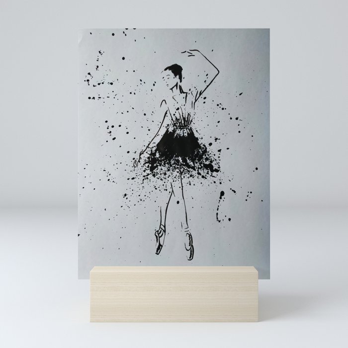 Ballerina №036  Mini Art Print