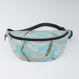 Dragonfly Lake, Turquoise Fanny Pack