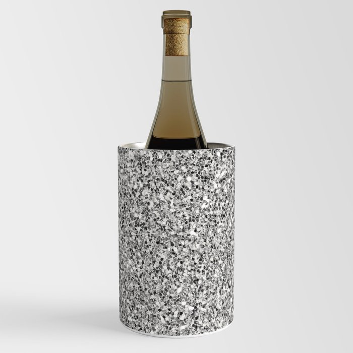 Silver Glitter Wine Chiller